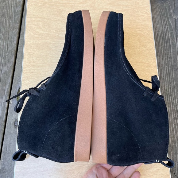 Everlane Wm’s Moc-Toe Boot In Black Suede Sz 11 - Picture 11 of 14